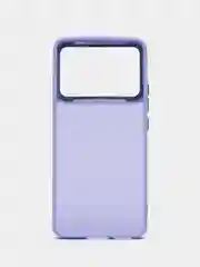 Лавандовый чехол накладка для Xiaomi Poco X6 Pro, матовая, противоударная