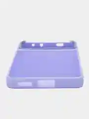 Лавандовый чехол накладка для Xiaomi Poco X6 Pro, матовая, противоударная