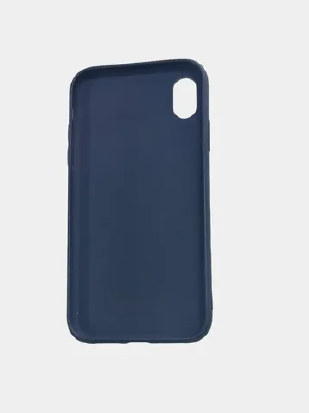 Синий меланж силиконовый чехол TPU для Iphone XR
