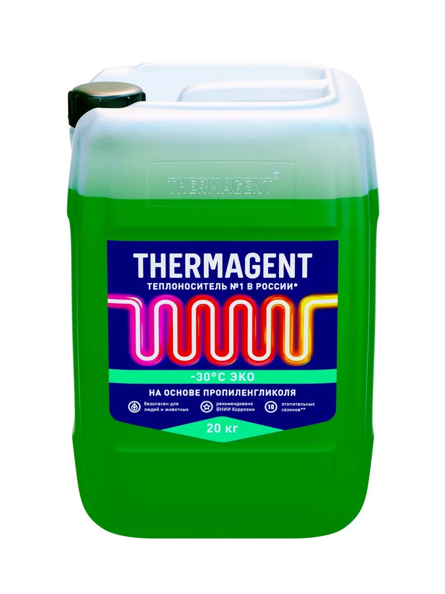 Теплоноситель Thermagent ЭKO -30 пропиленгликоль, Термагент Eko