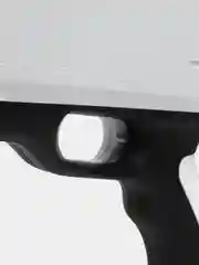 Белый водный пистолет электрический на аккумуляторе,ручная заправка