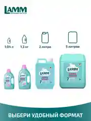 LAMM Aroma гель для стирки белого и цветного белья бесфосфатный