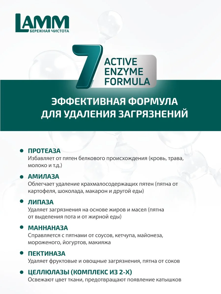 LAMM Альпийская свежесть капсулы для стирки белого белья бесфосфатные