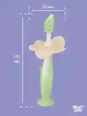 Мятный щетки - массажёры, прорезыватель, грызунки детские FLOWER от ROXY-KIDS, 2 шт