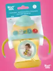 Желтый поильник-непроливайка с трубочкой ROXY-KIDS, объем 200 мл
