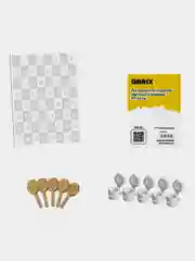 Серый картина по номерам по вашей фотографии Qbrix A3, набор для творчества
