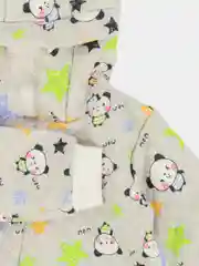 Комбинезон для новорожденного с капюшоном из капитония