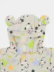 Комбинезон для новорожденного с капюшоном из капитония