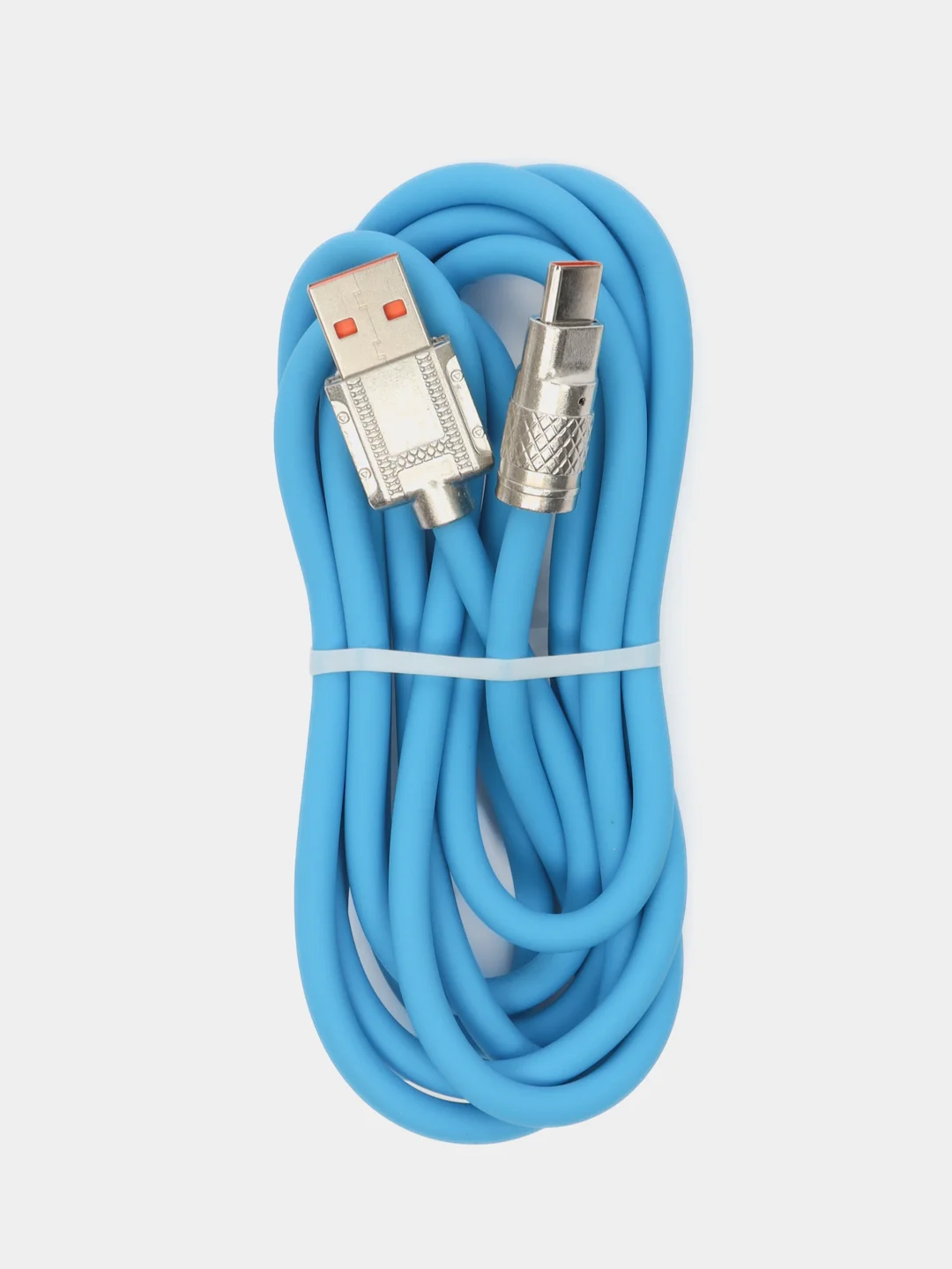 Синий кабель USB Type-C для быстрой зарядки, 120 Вт, 7 а