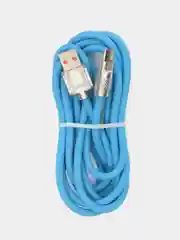 Синий кабель USB Type-C для быстрой зарядки, 120 Вт, 7 а