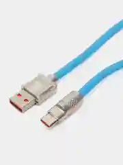 Синий кабель USB Type-C для быстрой зарядки, 120 Вт, 7 а