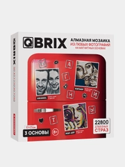 Алмазная мозаика на магнитных основах по твоей фотографии QBRIX МАГНИТЫ