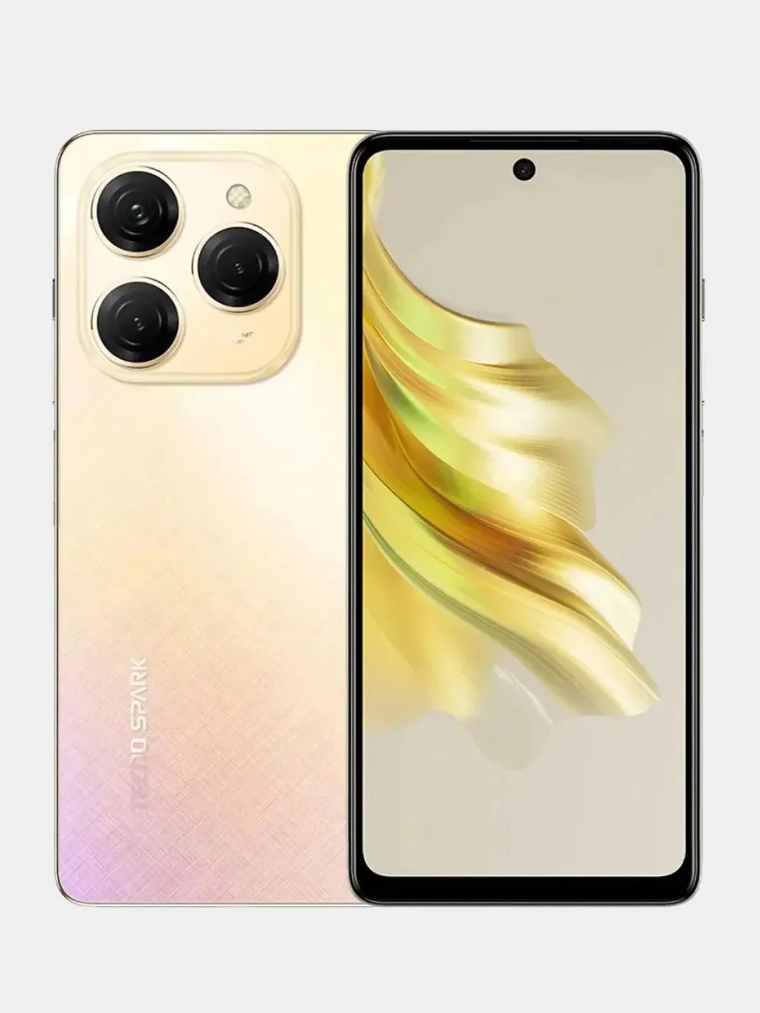 Золотой смартфон Tecno SPARK 20 Pro 12+256