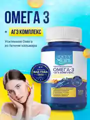 БАД к пище Доктор Море Омега 3 Тихоокеанская + AGE комплекс, 120 капсул по 0,25 г