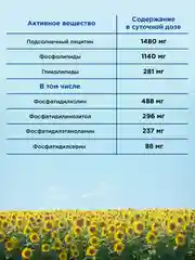 Пищевая добавка Доктор Море Лецитин подсолнечный, 70 капсул по 0,4 г