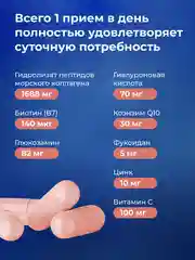 БАД к пище Доктор Море Морской коллаген для красоты, 120 капсул