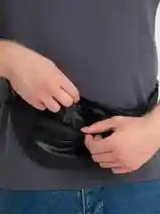 Сумка поясная из натуральной кожи