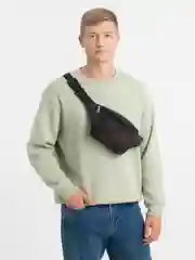 Черный сумка поясная