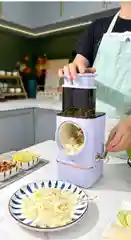 Лавандовый электрическая овощерезка / Измельчитель кухонный электрический