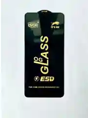 Защитное стекло Samsung A50/A24/A25/A35, Honor X7A/X8A, Hot 40i, Redmi Note 11, 6D, черное
