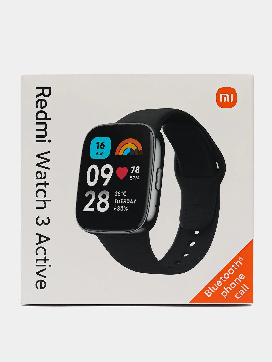 Черный смарт-часы Xiaomi Redmi Watch 3 Active