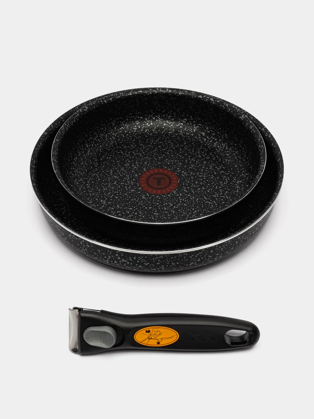 Набор посуды со съемной ручкой TEFAL Ingenio: 3 предмета (сковороды 22 см и 26 см + ручка)