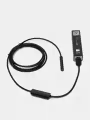 Черный гибкий USB эндоскоп с подсветкой и WiFi камерой для смартфона