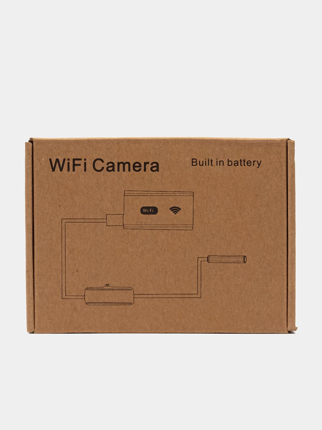 Черный гибкий USB эндоскоп с подсветкой и WiFi камерой для смартфона