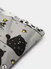 Серебряный лежанка для кошек и маленьких собак, прямая