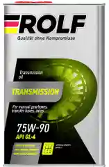 Масло трансмиссионное ROLF Transmission SAE 75W-90, API GL-4, полусинтетическое, 1 л