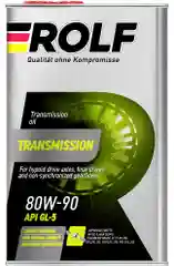Масло трансмиссионное ROLF Transmission SAE 80W-90, API GL-5, минеральное, 1 л