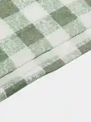 Оливковый комплект постельного белья, 2х спальный, состав ткани  - сатин