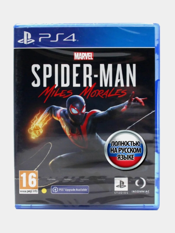 Spider-Man Miles Morales, Playstation 4, Русский язык