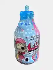 Голубой бутылочка-капсула соска с куклой