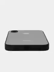 Черный чехол для iPhone XR, силиконовый, со стеклянной панелью