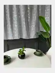 Серебряный тюль на кухню балкон короткая 300x155