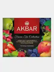 Набор чайный AKBAR фруктовый, 3 вида  по 25 пакетиков, 112,5г