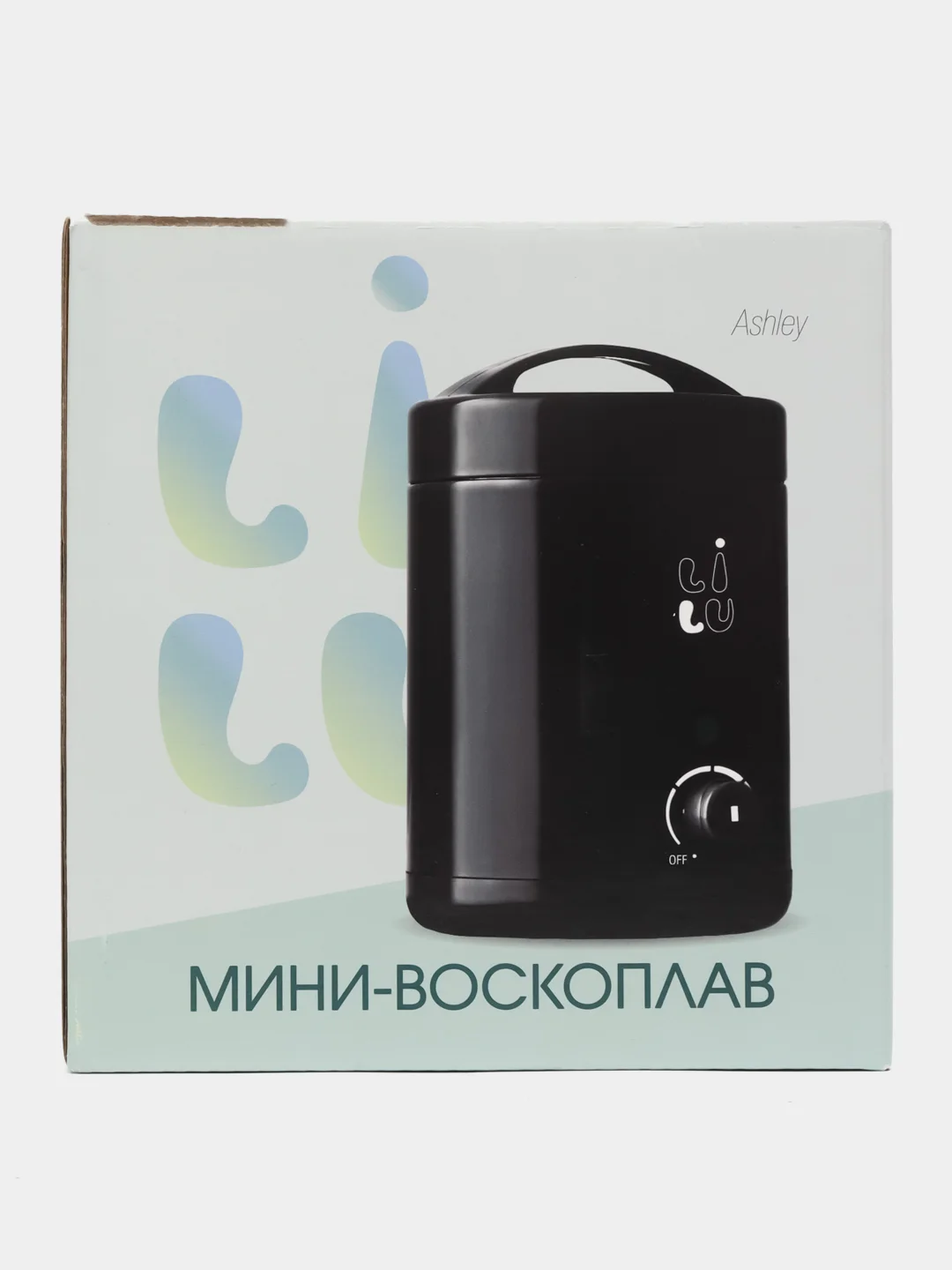 Черный irisk,  воскоплав мини Ashley, 120мл LILU