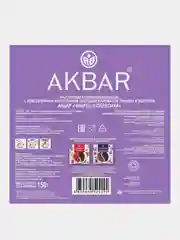 Чай черный AKBAR "Чабрец и облепиха", 100 пакетиков по 1,5 г