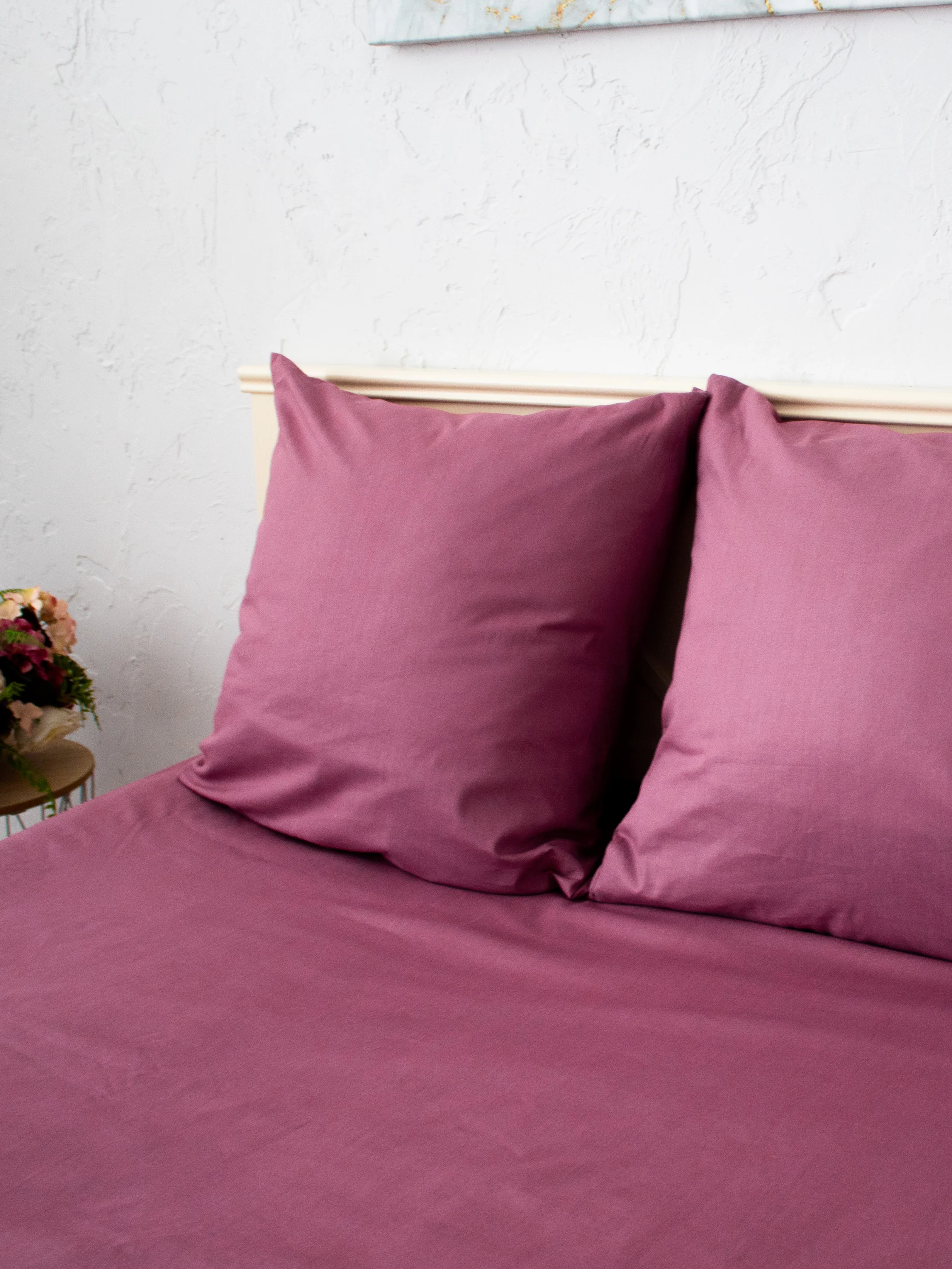 Розовый комплект наволочек Sweet Dreams / 50 х 70 / 70 х 70 /, 2 штуки, бязь, хлопок