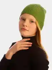 Вишнёвый шапка бини женская, демисезонная, 4 цвета