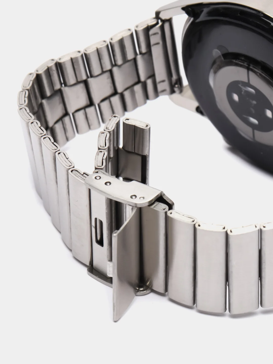 Серебряный смарт часы GT4 MAX 2024, круглые
