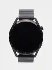 Черный смарт часы GT4 MAX 2024, круглые