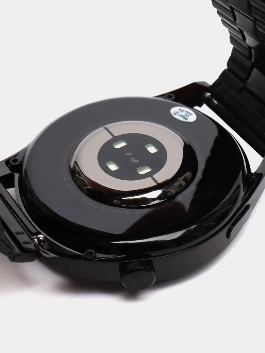 Черный смарт часы GT4 MAX 2024, круглые