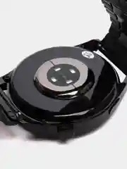 Черный смарт часы GT4 MAX 2024, круглые