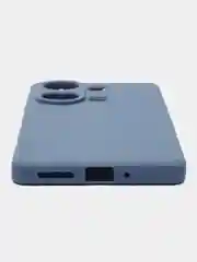 Синий меланж чехол для Xiaomi Redmi Note 13 Pro 4G / Poco M6 Pro 4G (Редми Нот 13 Про /Поко М6 Про )