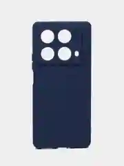 Темно-синий чехол для Infinix Note 40 4G (Инфиникс Нот 40 4 Джи)