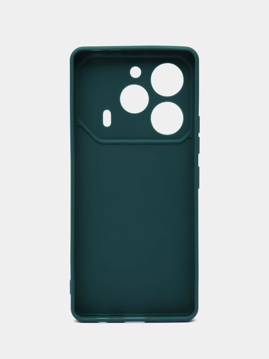 Тёмно-зелёный чехол для Tecno Pova 6 / Pova 6 Pro 5G (Техно Пова 6/ 6 Про 5 Джи)