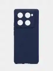 Темно-синий чехол для Infinix Note 40 Pro Plus 5G (Инфиникс Ноут 40 Про Плюс 5 Джи)