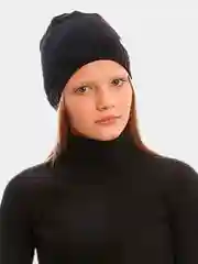 Черный шапка бини женская, осенняя вязаная, 10 цветов